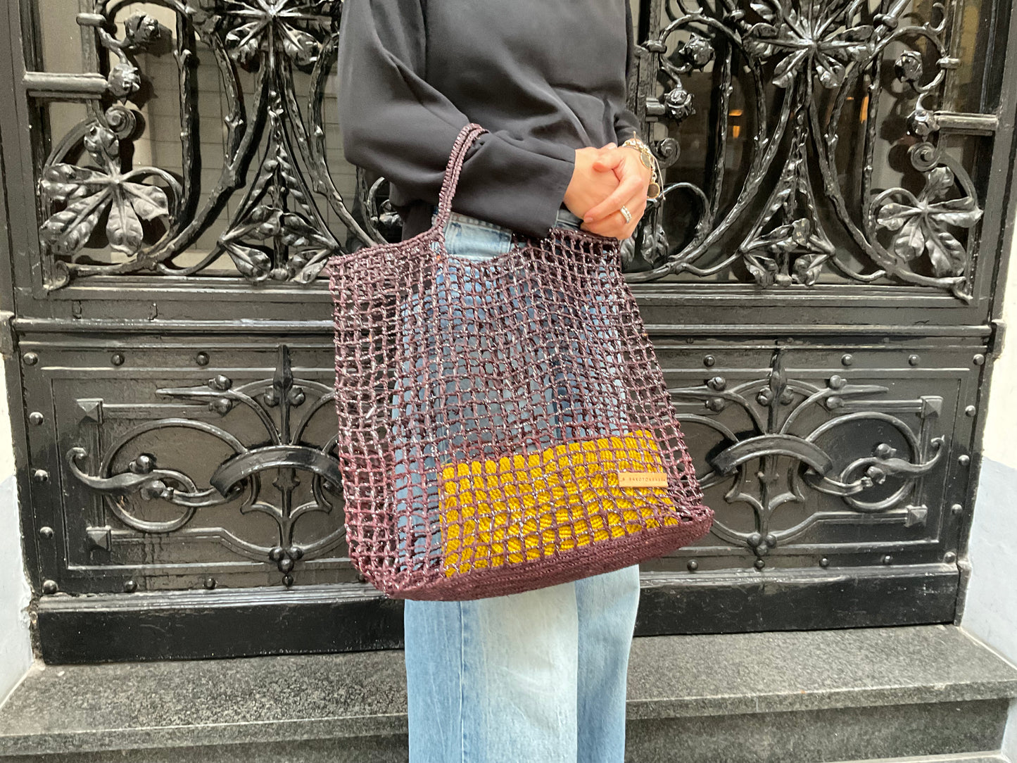 Tasche Raffia Netztasche