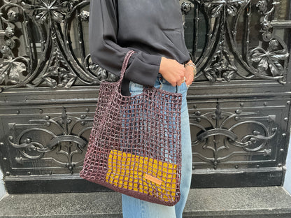 Tasche Raffia Netztasche