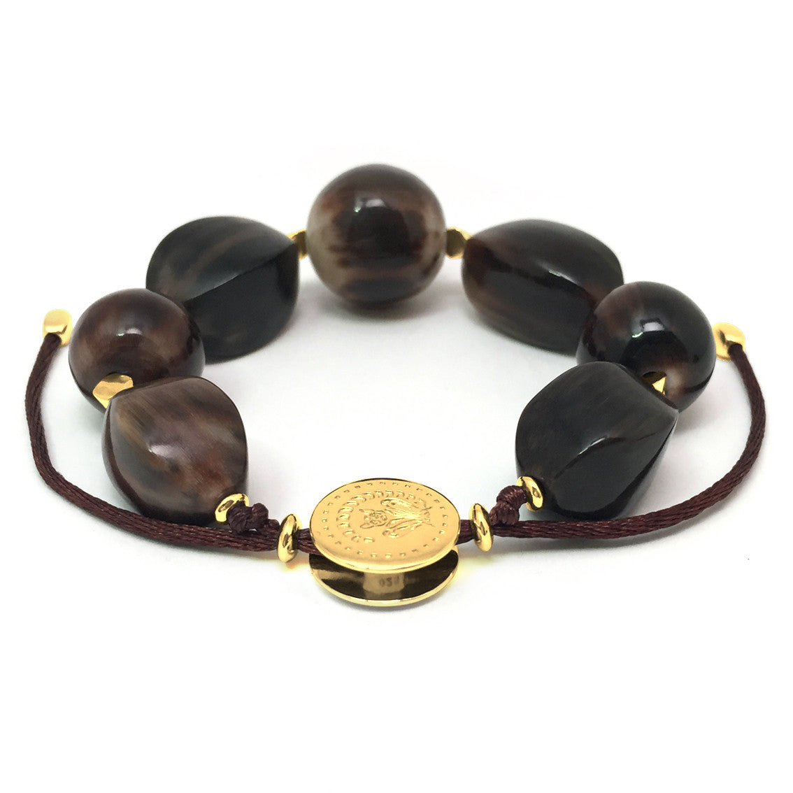 Armband mit Zebu Horn