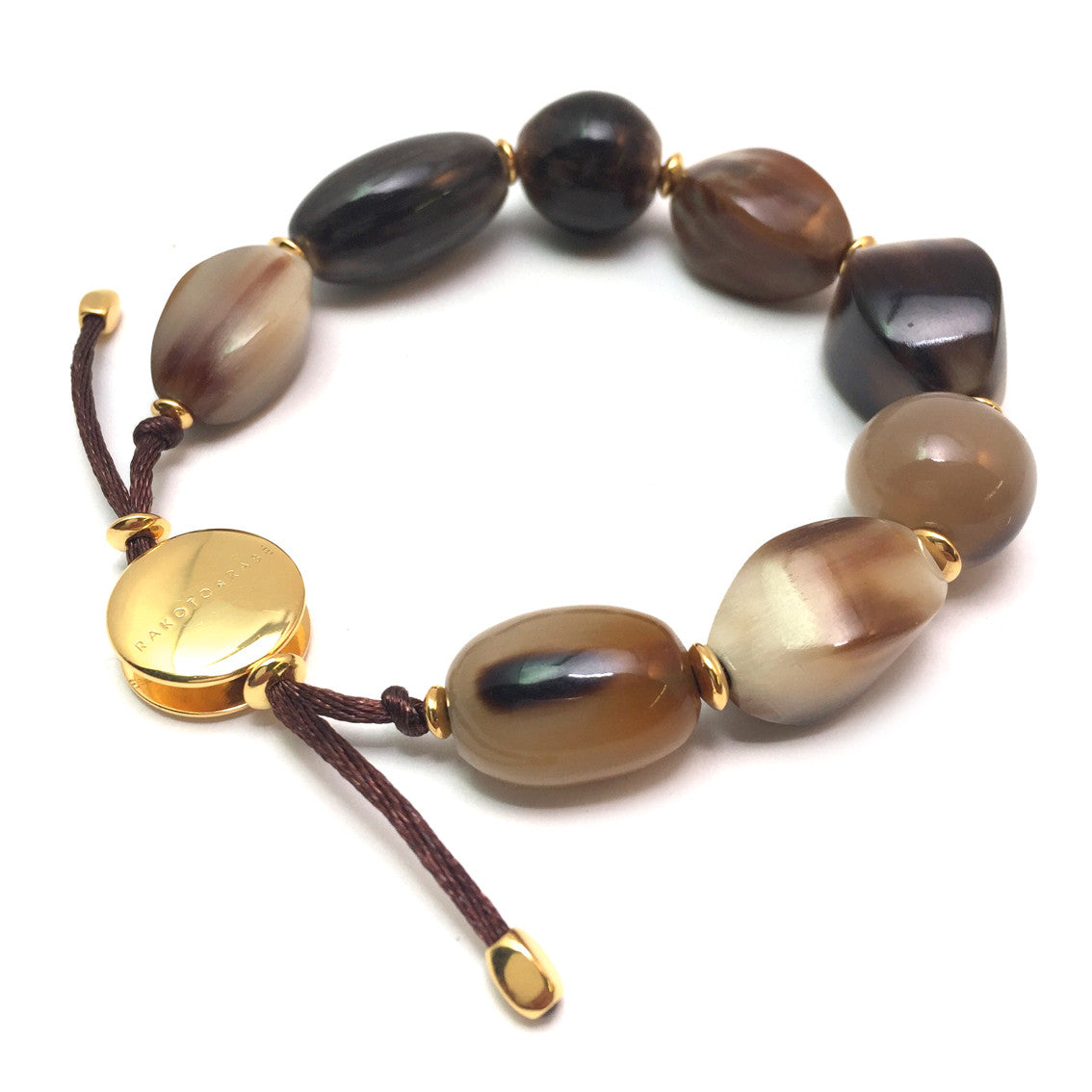 Armband mit Zebu Horn