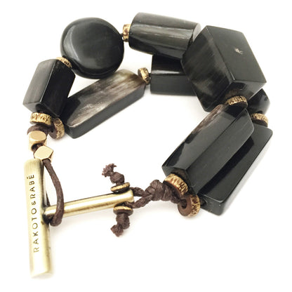 Armband mit Zebu Horn